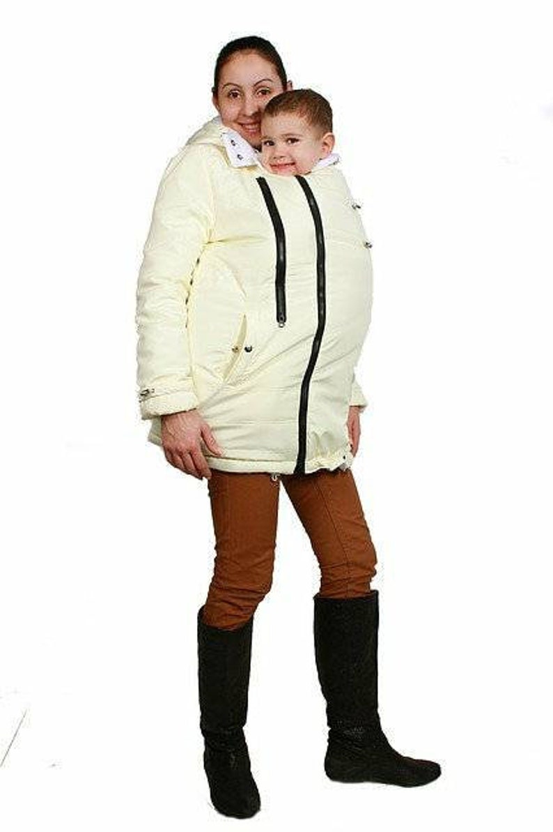 Winter Babywearing jacket Baby wearing winter coat 4in1 Etsy