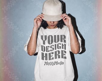 Y2K Comfort Colors 1717 Mockup, Streetwear T-Shirt Mockup Bundle,  Oversized CC1717 Mockups, Retro Nostalgic Hard Flash Shirt Mockup Bundle