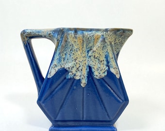 Pichet Art Déco En Terre Cuite Vernissée – Signé Alphonse Mouton (?) – N°909