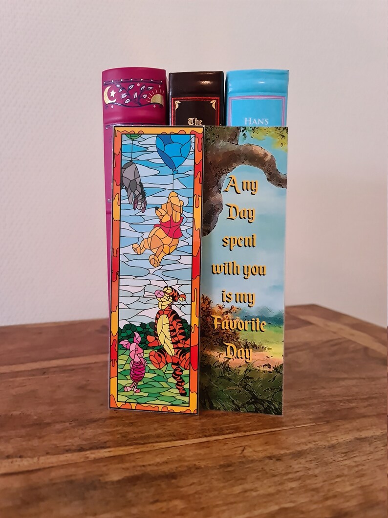 Winnie the Pooh Bookmark Disney Classic Etsy