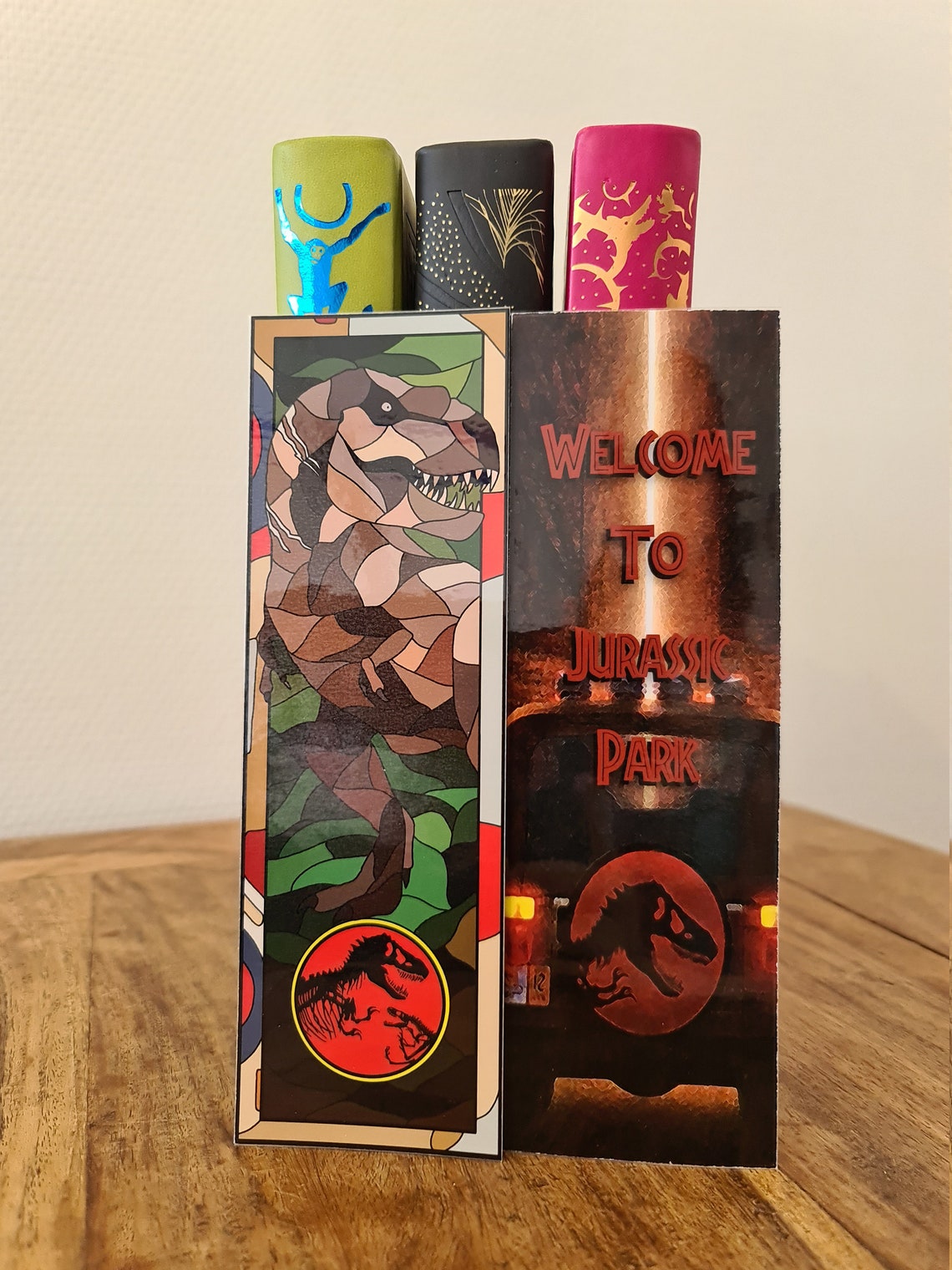 Jurassic Park Bookmark Steven Spielberg Welcome to Jurassic | Etsy