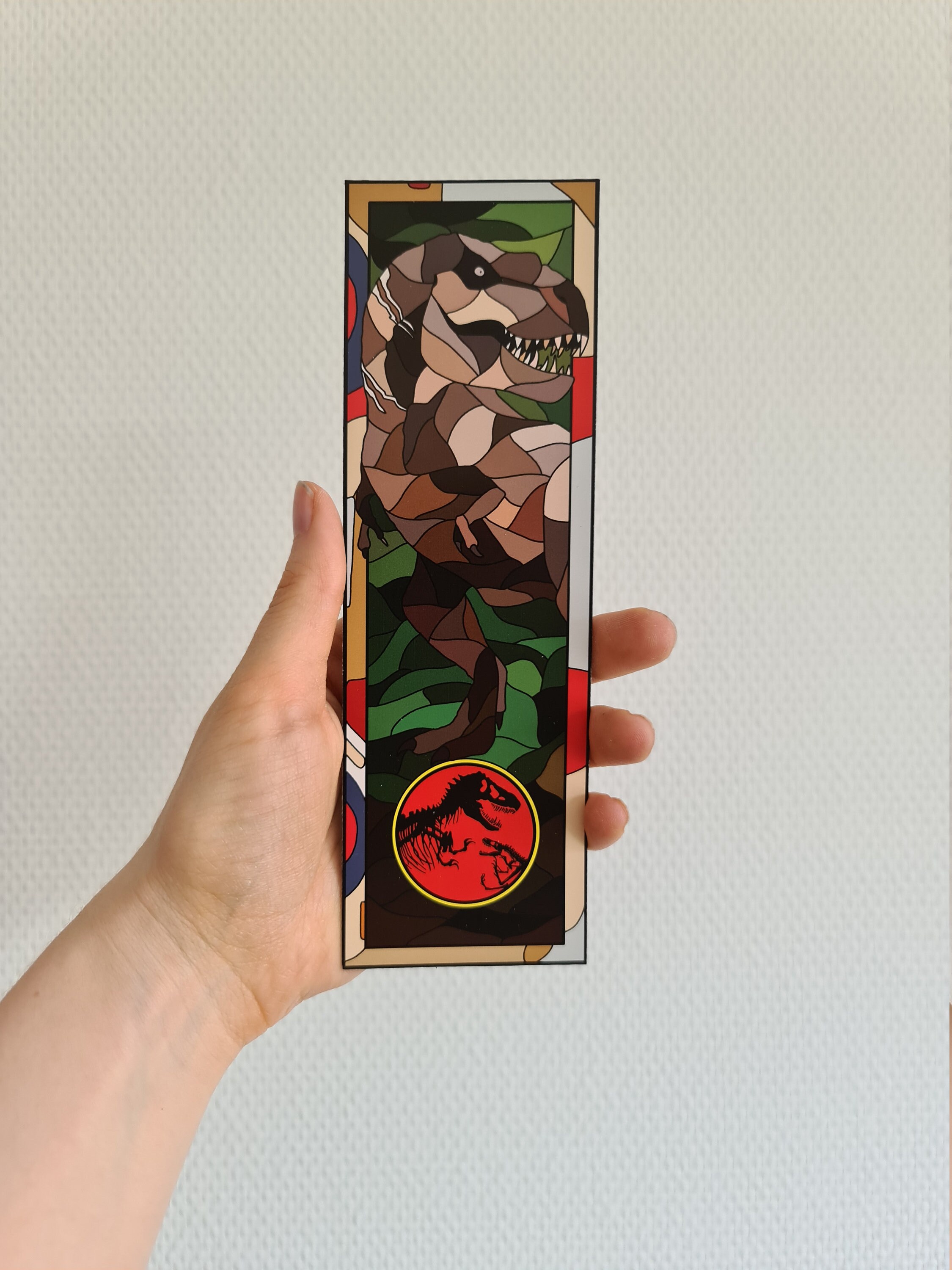Jurassic Park Bookmark Steven Spielberg Welcome To Jurassic Etsy