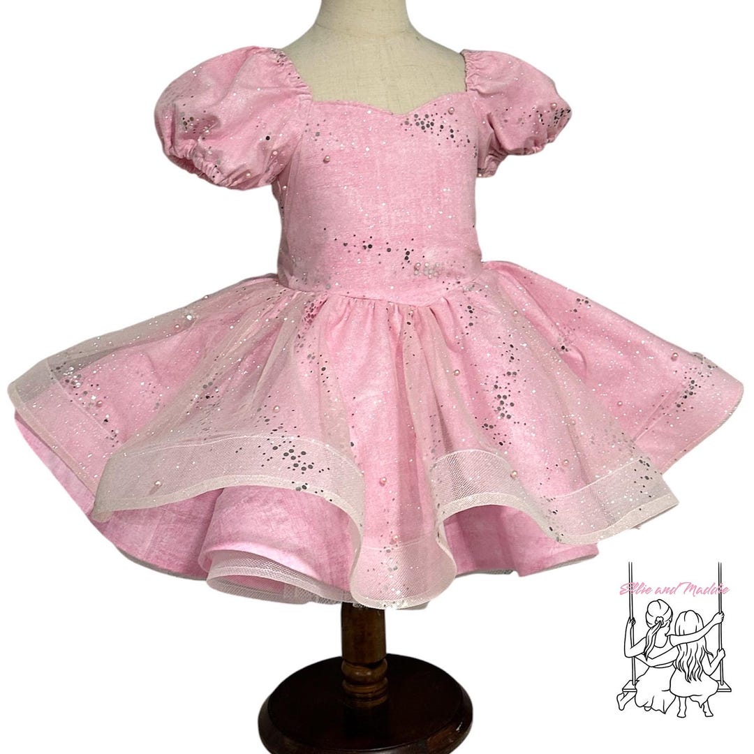 Cascade Bubble Dress - Pink main image 0