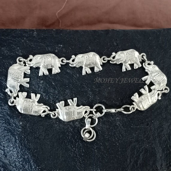 Elephant online link bracelet