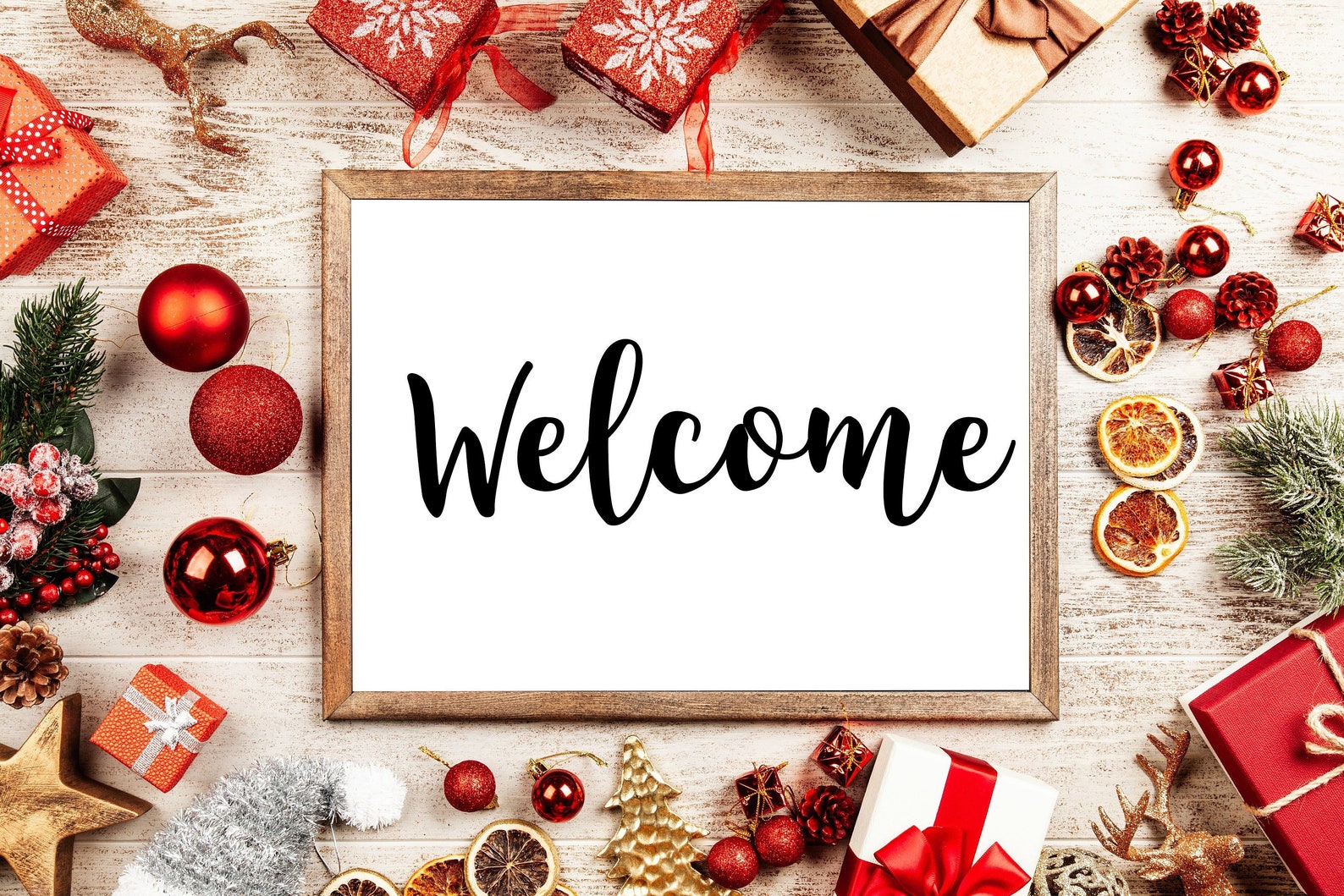 Welcome Poster Welcome Printable Rustic Welcome Sign Simple | Etsy UK