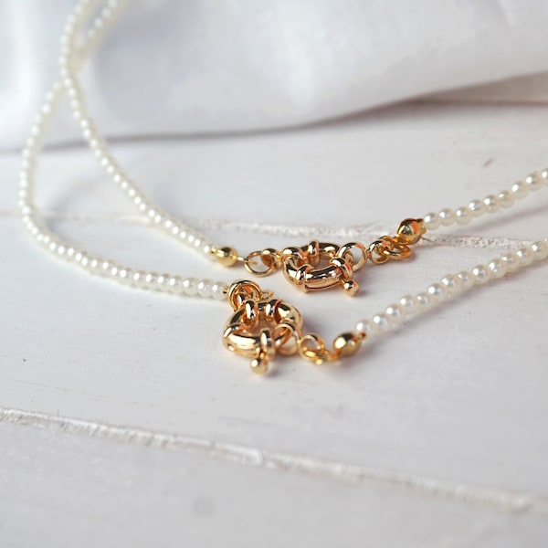 Front Clasp Necklace Etsy