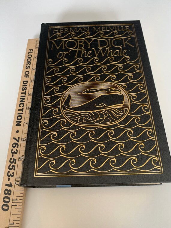 Moby Dick or the Whale - Herman Melville [1977] Leather