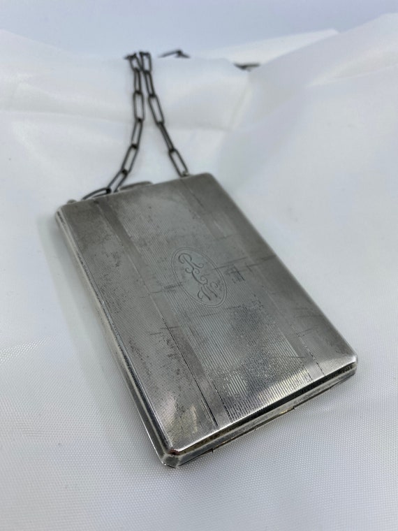 Edwardian Sterling Silver Dance Purse, Antique Flapper Compact Necessaire,  Foster Sterling Minaudiere Compact, 1920s Vintage Ladys Accessory