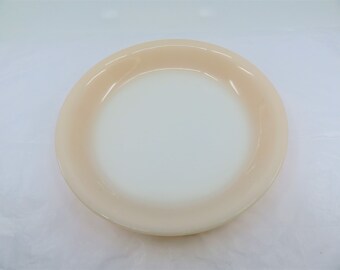 Vintage Anchor Hocking Fire King Milk Glass Pie Dish