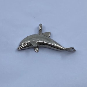 Sterling Silver Dolphin Pendant