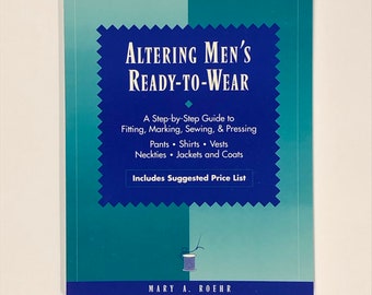 altering men's ready to wear  | reference book