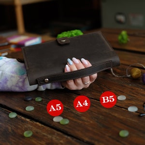 Housse personnalisée pour ordinateur portable A4 A5 B5, étui Hobonichi Cousin, porte-journal en cuir personnalisé, couverture Happy Planner, meilleurs cadeaux pour patron