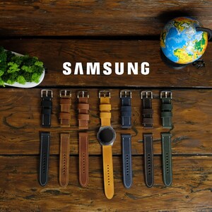 Essex leather band for galaxy watch shop