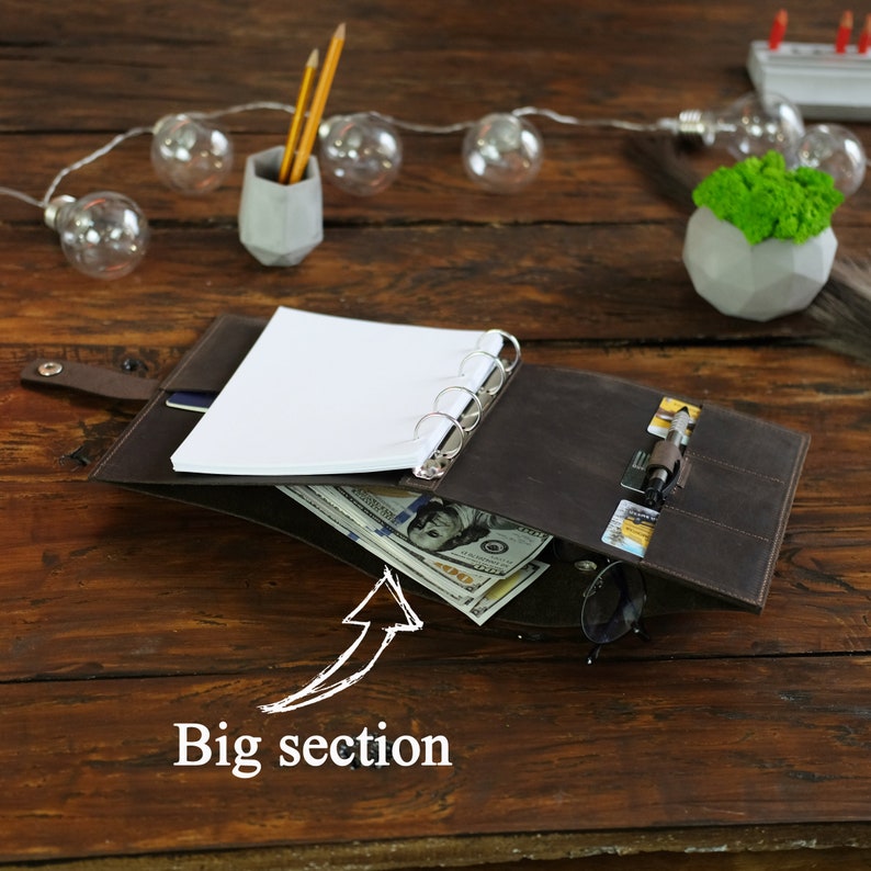 Business Notebook Leather