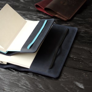 Copertina in pelle Moleskine grande, Leuchtturm1917 media, Rocketbook, Hobonichi Cousin A5, Stalogy cover