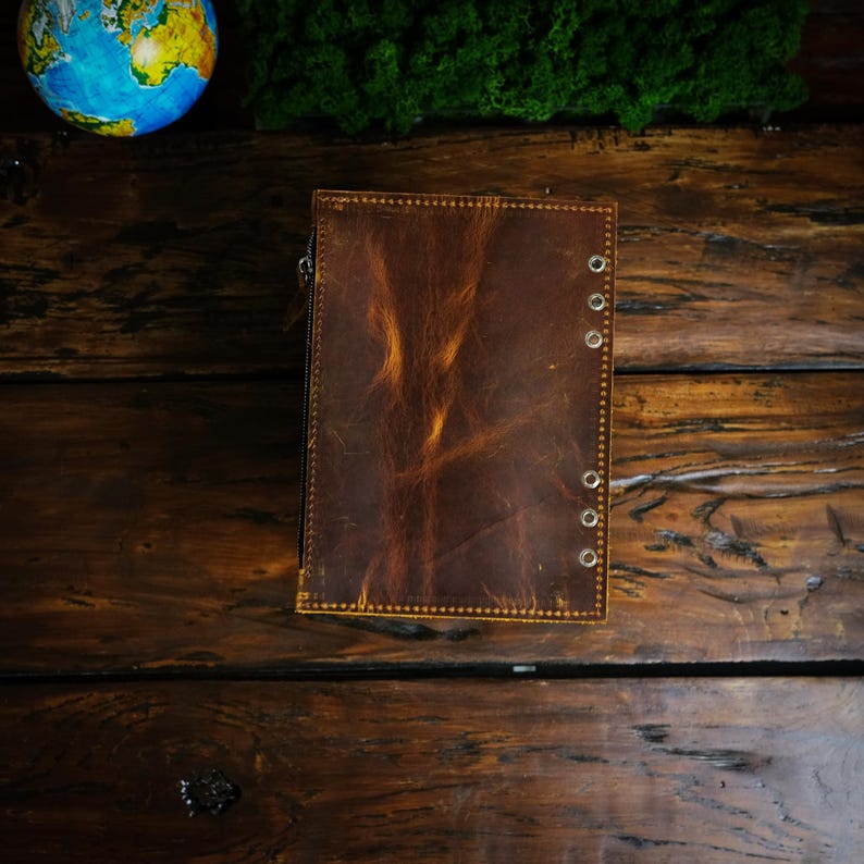 Planner Insert A5, Personalized Leather Flyleaf, Custom Planner ...