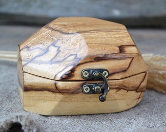 Wood ring box | Etsy