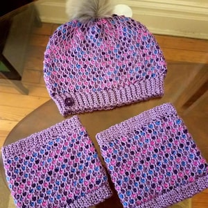 Pretty Stained Glass Hat and Boot Topper Set
