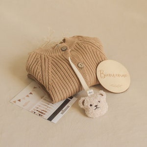 Brown birth box 3 items