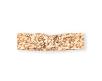 Bandeau bébé tissu maille de coton bio orangeraie