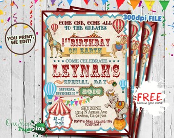 carnival theme party invitations etsy