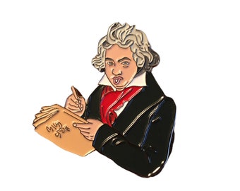 Beethoven Enamel Pin
