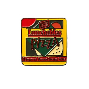 Lunchables Enamel Pin