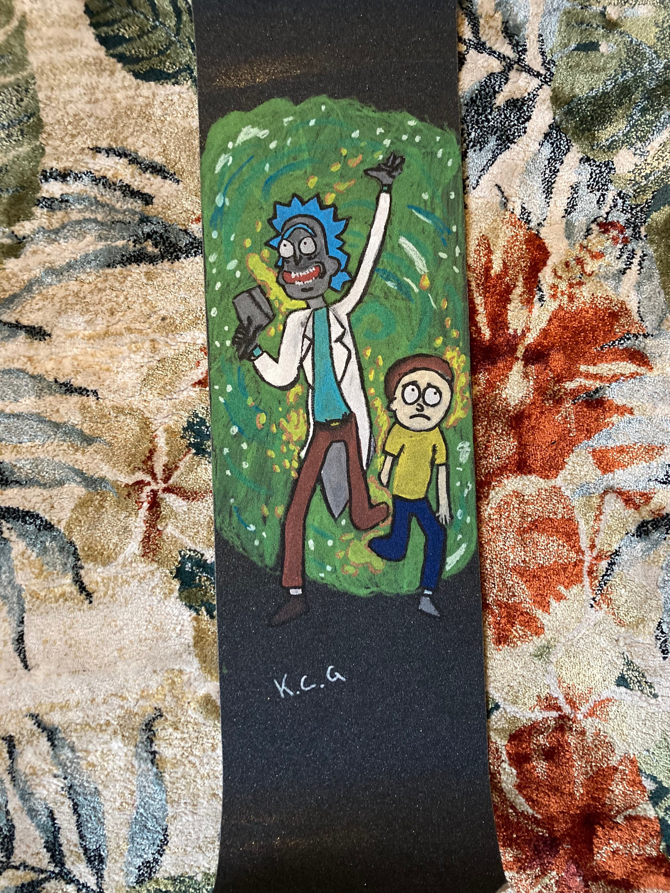 Rick and Morty Grip tape Etsy