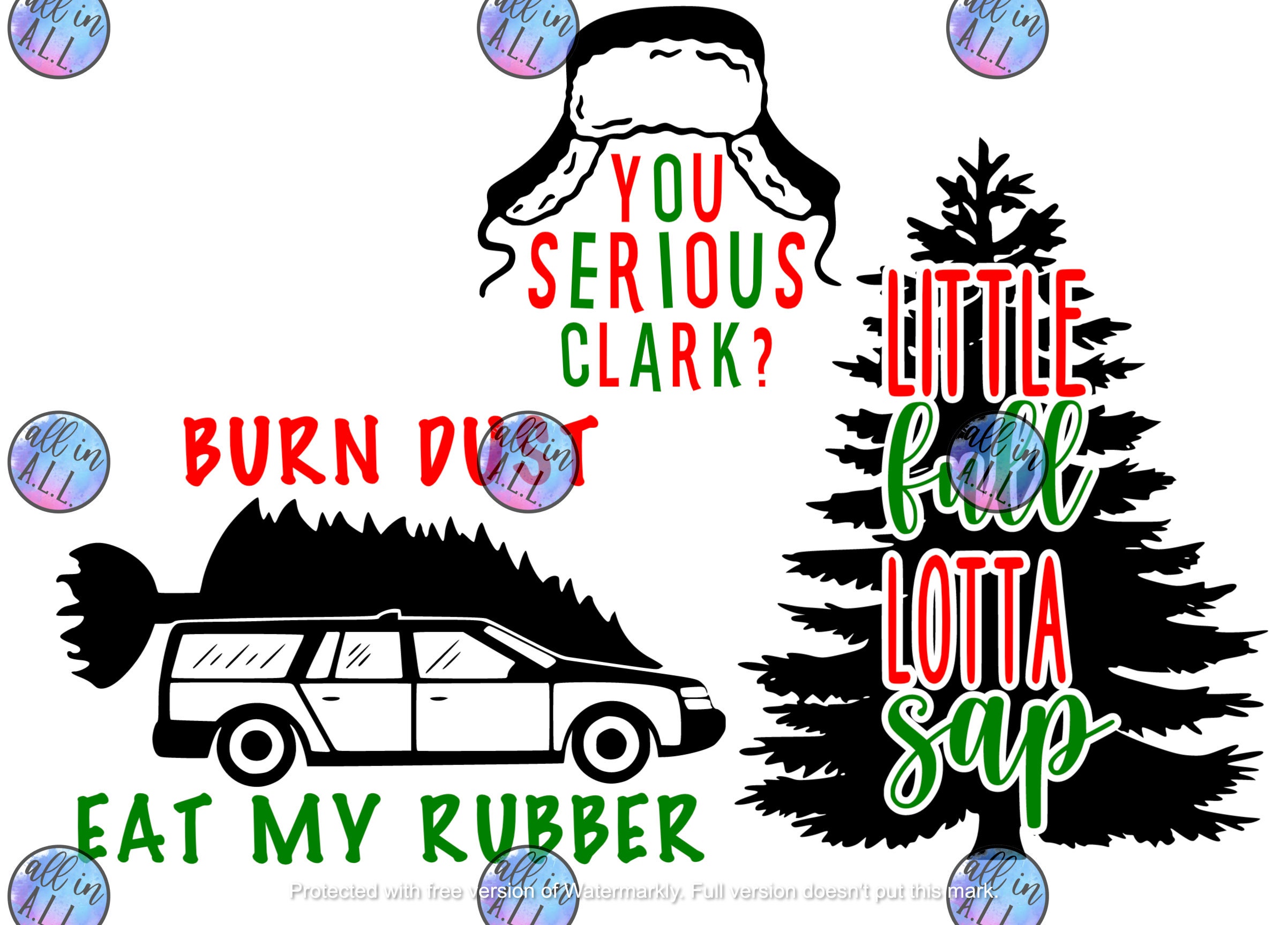 Christmas Vacation SVG 3 in 1 Bundle  Etsy