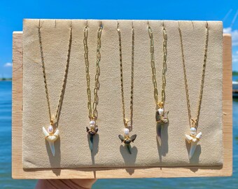 Pendentif En Dent De Requin En Argent Sterling - Crystal Dreams World