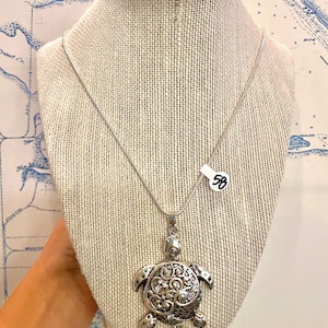 Antique Sea Turtle Necklace