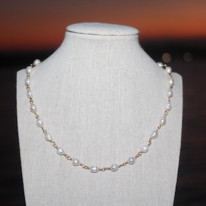 Freshwater Pearl Beaded Necklace