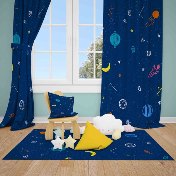 Space Curtains Etsy