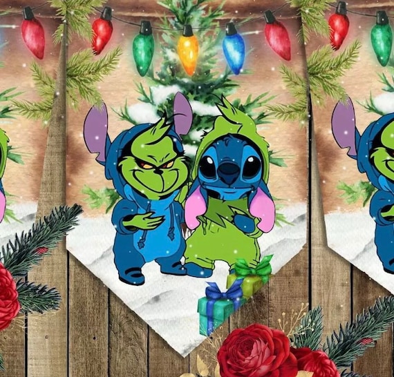 The Grinch Christmas Decorations , Stitch Christmas Garland