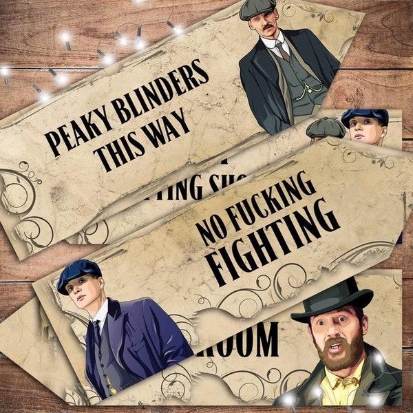 Peaky Blinders - Etsy
