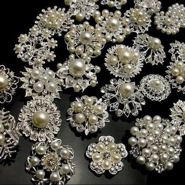 Bridal Brooches Etsy