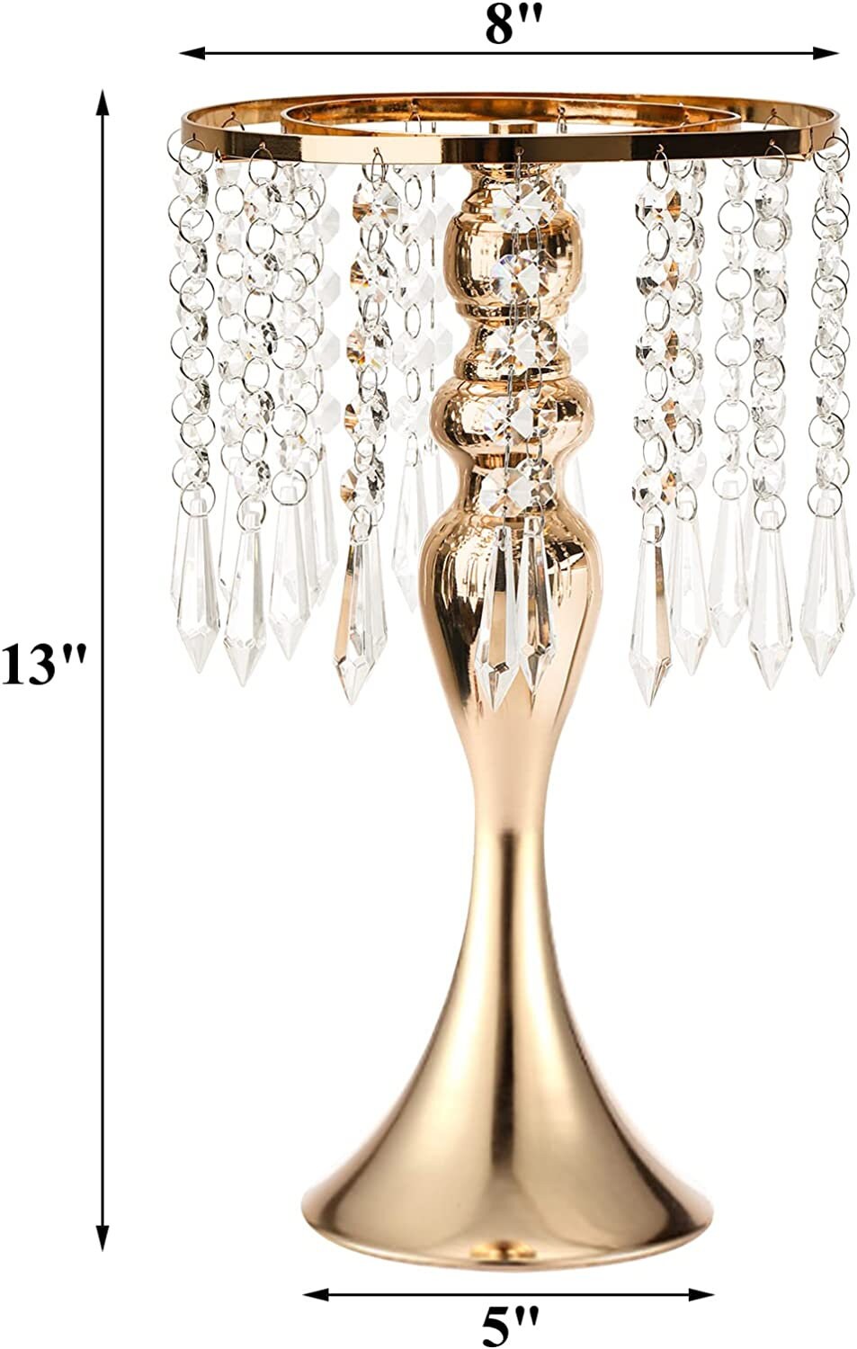 2 Pack Metal Flower Arrangement Stand L Table Decorations L Etsy