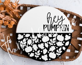 Hej pumpa designfil, Halloween spöke design, Halloween Cricut silhuett klippfiler, Halloween laserskuren fil