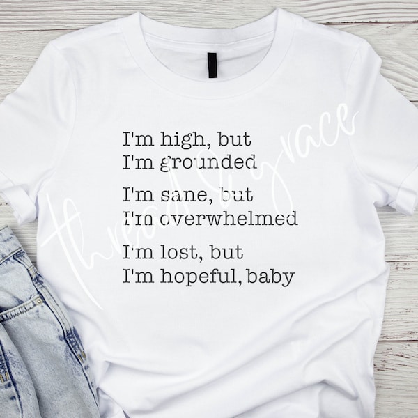 Conception de chemise inspirée d'Alanis Morissette, SVG de la tournée de la triple lune, fichier de conception de paroles de chanson de T-shirt de concert, main dans ma poche PNG