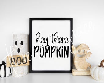 Hej där pumpa designfil, Halloween-design, höst Cricut silhuett klippfiler, höstpumpa SVG
