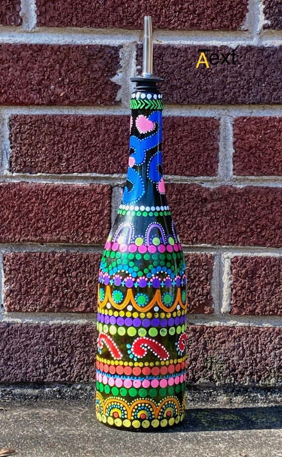Bottle art sale paints