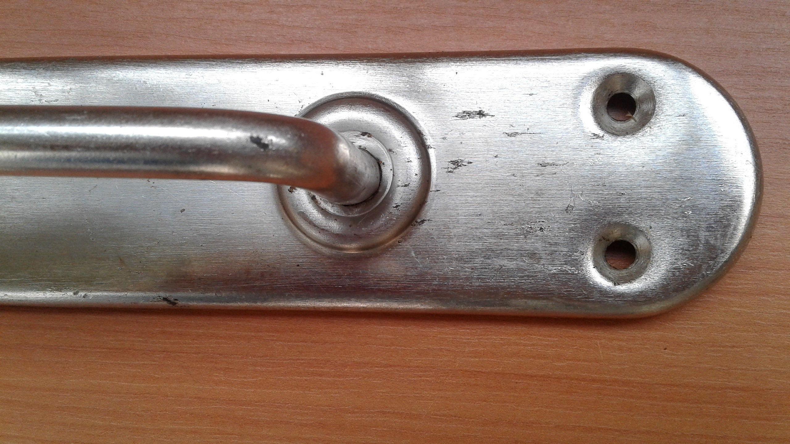 Antique doorknob. Metal door handle Large door handle with key Etsy