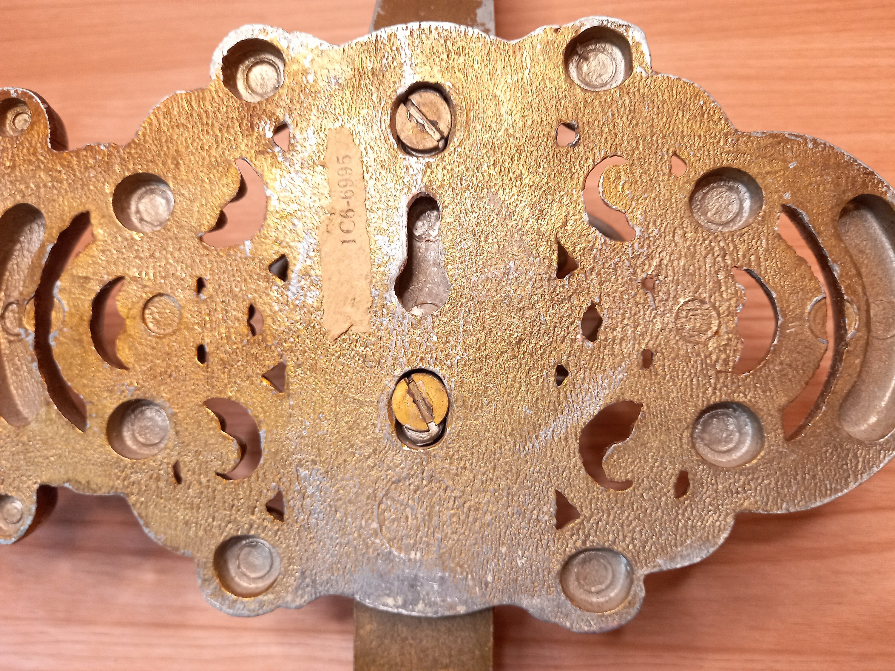 Vintage metal clothes hanger aluminum hanger hook bathroom Etsy