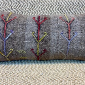12x24 kilim pillow cover vintage pillow cover beige pillow cases sofa throw pillow couch pillows lumbar pillow wool cushion cover bohemian