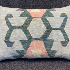 16x24 pillow cover boho vintage pillow case wool cushion lumbar pillow vintage cushion cover sofa cushion throw cushion bohemian pillow case