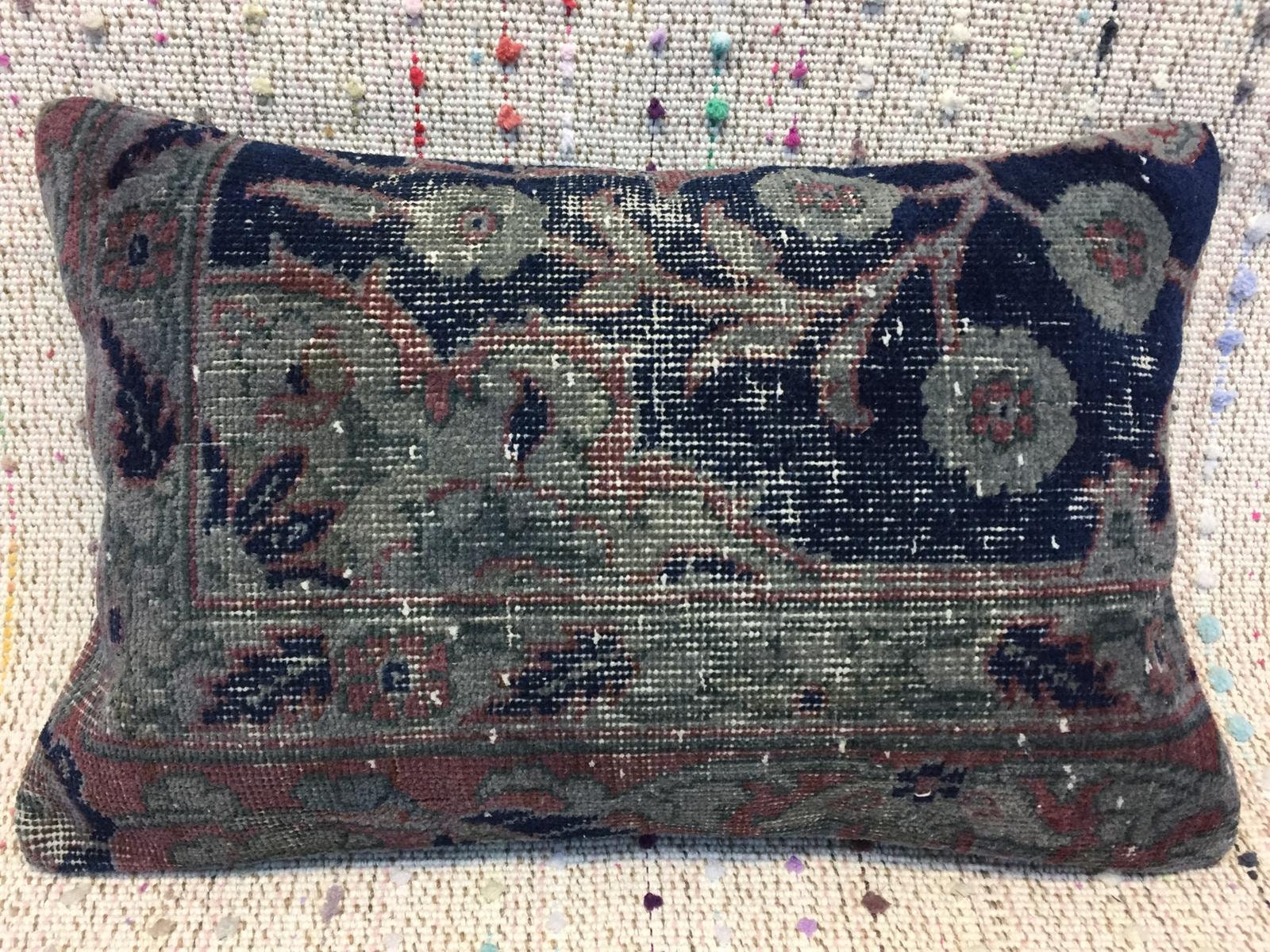 16x24 cuscino gettare cuscino cuscino cuscino kilim cuscino cuscino cuscino di lana cuscino di lana copre cuscini blu cuscino copre cuscini blu cuscin