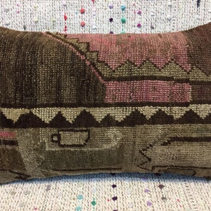 16x24 inches pillow long pillow striped pillow throw pillow lumbar pillow vintage pillow sofa pillow boho pillow  Turkish handmade pillow