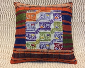 18x18 cm Patchwork Kissenbezug Wollkissen Wollkissen Wollkissen Dekokissen Kelimkissen Kelimkissen Lodenkissen Ethnokissen