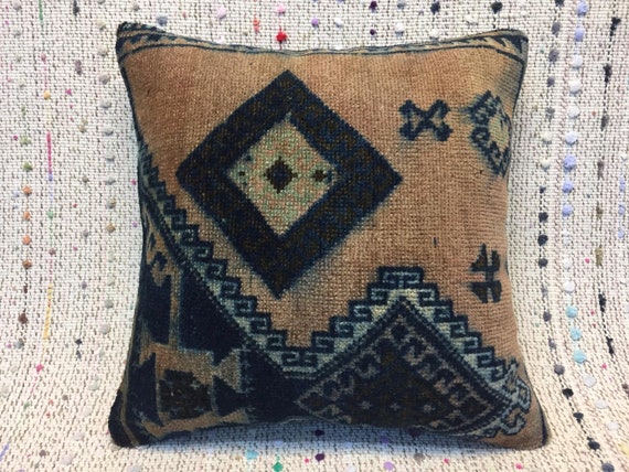 20x20 Pillow Cover Kilim Pillow Cover Turkish Pillow Cover Sofa Pillow Cover Boho Pillow Vintage Pillow Cover Farmhouse Decor Wool Pillows Etsy