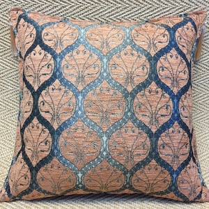16x16 pillow cover couch pillow ottoman decor sofa pillow blue pillow soft cushion cover Turkish kilim pillow cover vintage pillow cases